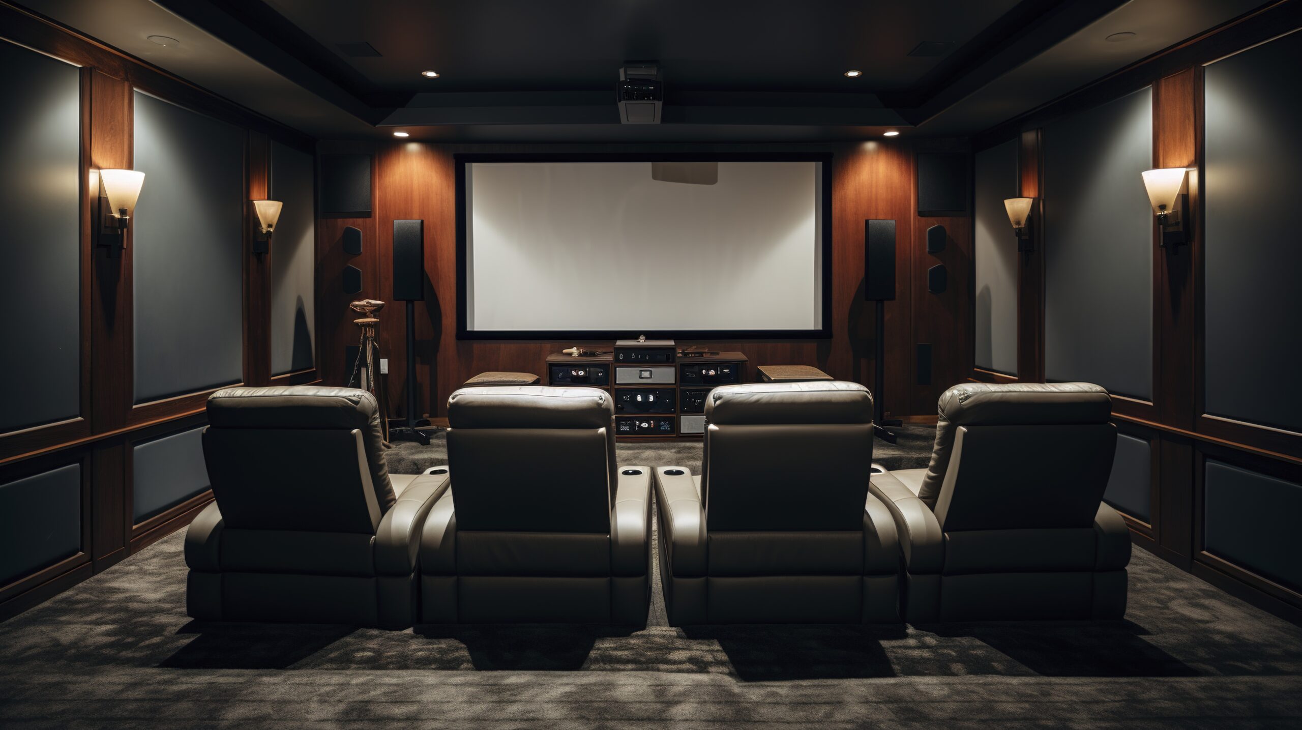 Urban Loft Home Theater